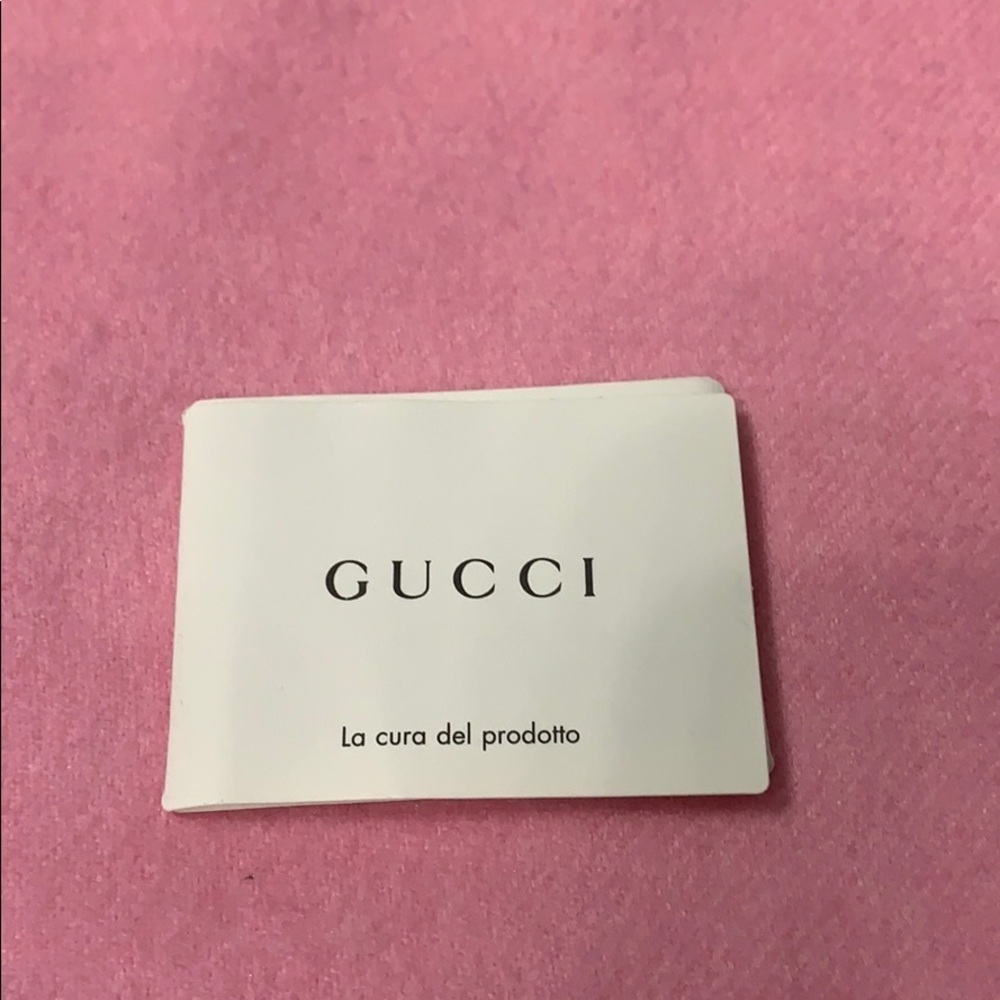 GUCCI PINK SCARF. NWT - Picture 10 of 10